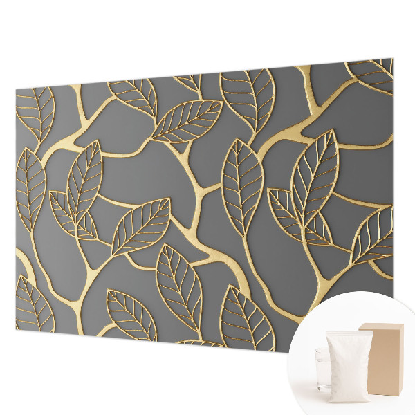 Fototapeta fizelinowa z nadrukiem Eleganckie liście