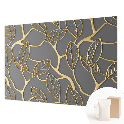 Fototapeta fizelinowa z nadrukiem Eleganckie liście