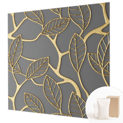 Fototapeta fizelinowa z nadrukiem Eleganckie liście