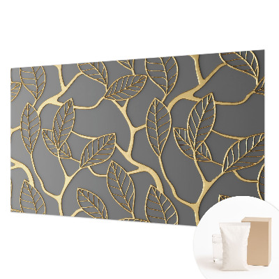 Fototapeta fizelinowa z nadrukiem Eleganckie liście