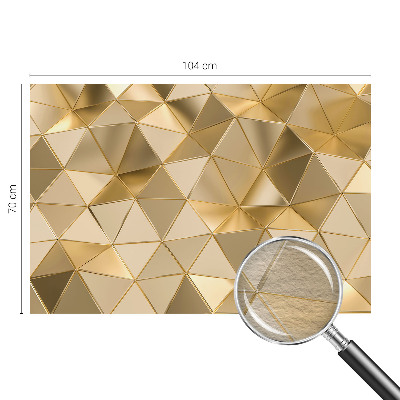 Fototapeta fizelinowa do sypialni Trójkątne wzory