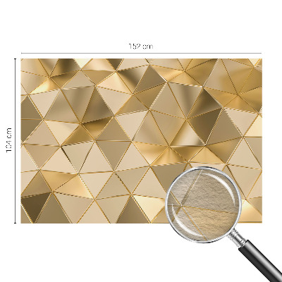 Fototapeta fizelinowa do sypialni Trójkątne wzory