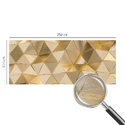 Fototapeta fizelinowa do sypialni Trójkątne wzory