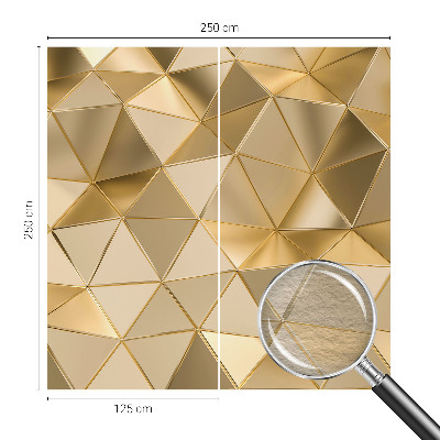 Fototapeta fizelinowa do sypialni Trójkątne wzory