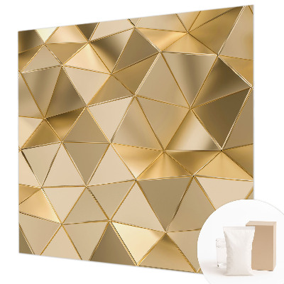 Fototapeta fizelinowa do sypialni Trójkątne wzory