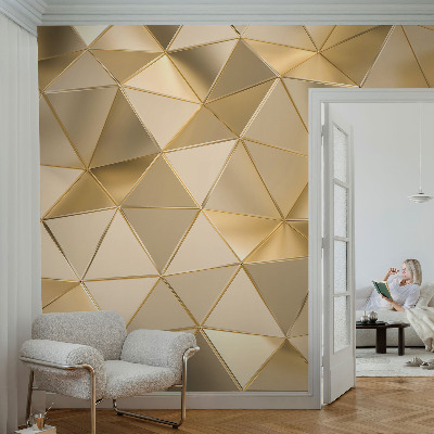 Fototapeta fizelinowa do sypialni Trójkątne wzory