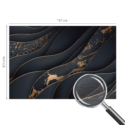 Tapeta fotograficzna z motywem eleganckich fal