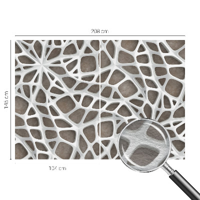 Tapeta fotograficzna fizelinowa Geometryczna sieć