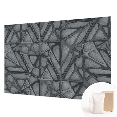Fototapeta fizelinowa z nadrukiem z geometrycznym wzorem