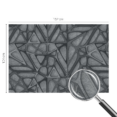 Fototapeta fizelinowa z nadrukiem z geometrycznym wzorem