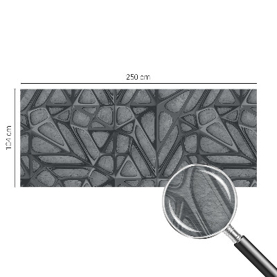 Fototapeta fizelinowa z nadrukiem z geometrycznym wzorem