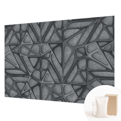 Fototapeta fizelinowa z nadrukiem z geometrycznym wzorem