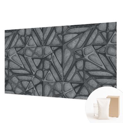 Fototapeta fizelinowa z nadrukiem z geometrycznym wzorem
