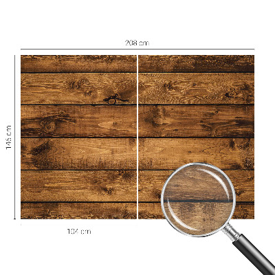 Nowoczesna fototapeta do salonu Drewniane deski