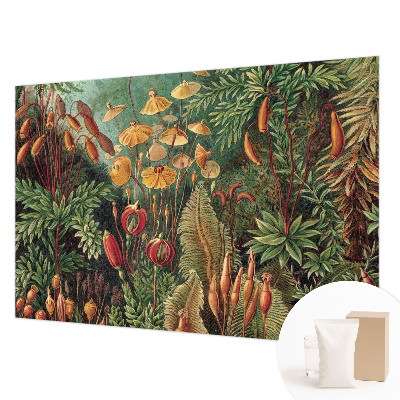 Fototapeta fizelinowa do sypialni Egzotyczny ogród