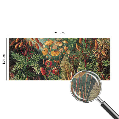 Fototapeta fizelinowa do sypialni Egzotyczny ogród