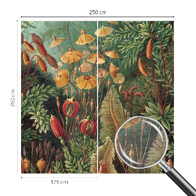 Fototapeta fizelinowa do sypialni Egzotyczny ogród