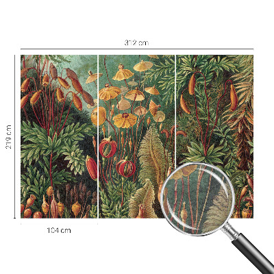 Fototapeta fizelinowa do sypialni Egzotyczny ogród