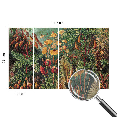 Fototapeta fizelinowa do sypialni Egzotyczny ogród