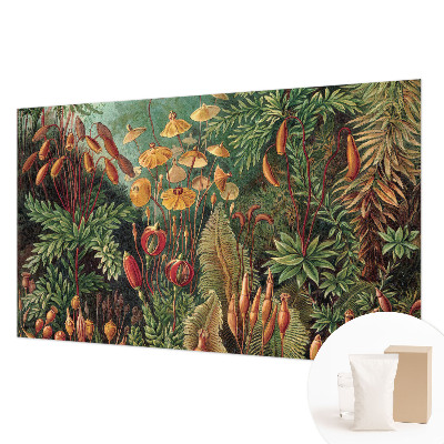 Fototapeta fizelinowa do sypialni Egzotyczny ogród