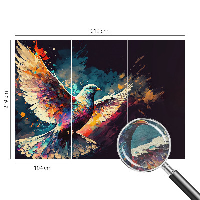 Fototapeta na ścianę Kolorowy ptak