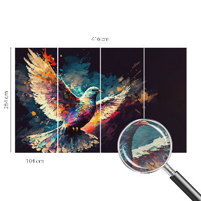 Fototapeta na ścianę Kolorowy ptak