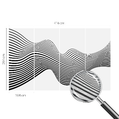 Tapeta fotograficzna fizelinowa Dynamiczna abstrakcja