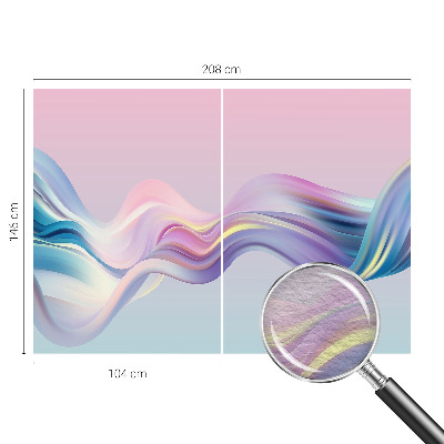 Tapeta fotograficzna Kolorowe fale