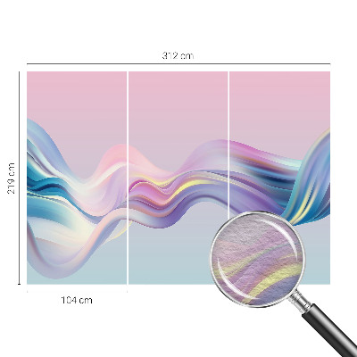 Tapeta fotograficzna Kolorowe fale