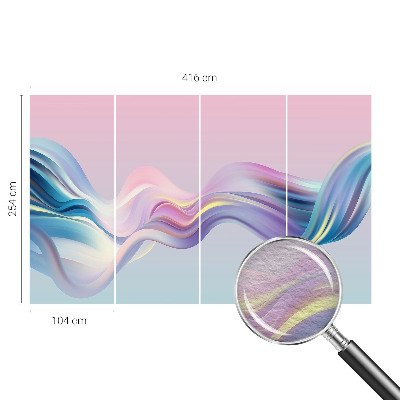 Tapeta fotograficzna Kolorowe fale