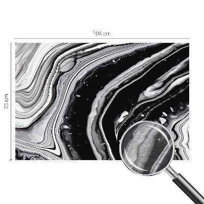 Fototapeta na ścianę z motywem monochromatycznych fal