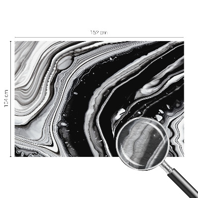 Fototapeta na ścianę z motywem monochromatycznych fal