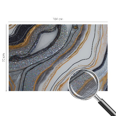 Fototapeta fizelinowa do sypialni Fototapeta fizelinowa do sypialni Kamienne fale