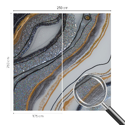 Fototapeta fizelinowa do sypialni Fototapeta fizelinowa do sypialni Kamienne fale