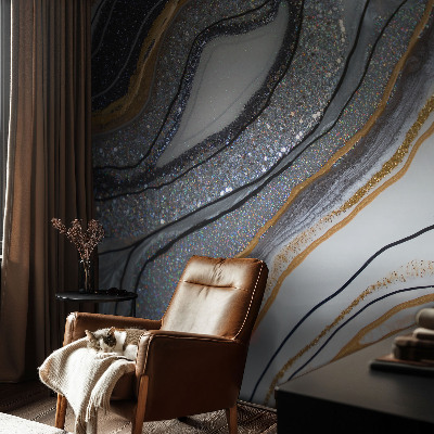 Fototapeta fizelinowa do sypialni Fototapeta fizelinowa do sypialni Kamienne fale