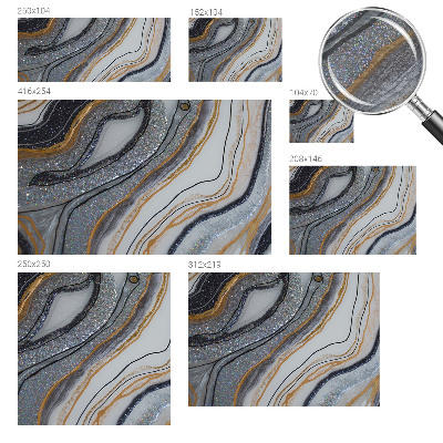 Fototapeta fizelinowa do sypialni Fototapeta fizelinowa do sypialni Kamienne fale