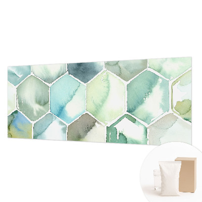 Tapeta fotograficzna Pastelowe sześciokąty