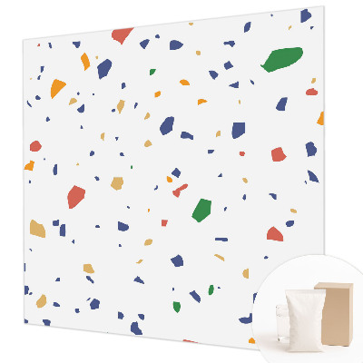 Nowoczesna fototapeta do salonu Tęczowe kawałki