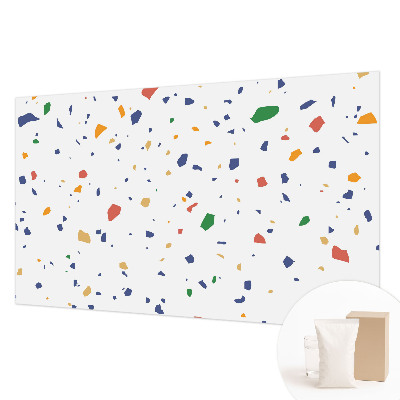 Nowoczesna fototapeta do salonu Tęczowe kawałki