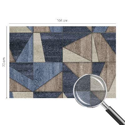Tapeta fotograficzna z geometrycznym wzorem