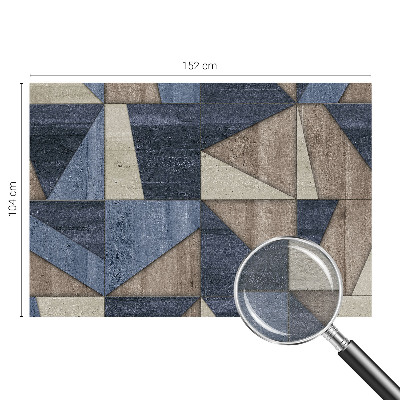 Tapeta fotograficzna z geometrycznym wzorem