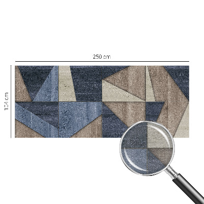 Tapeta fotograficzna z geometrycznym wzorem