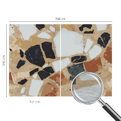 Tapeta fotograficzna fizelinowa Rustykalne kamienie