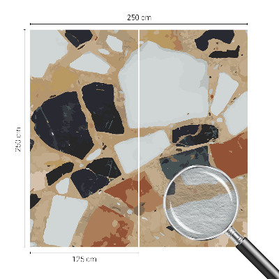 Tapeta fotograficzna fizelinowa Rustykalne kamienie