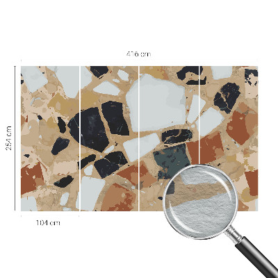 Tapeta fotograficzna fizelinowa Rustykalne kamienie