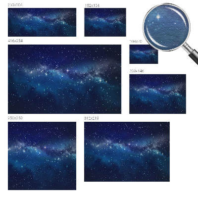 Dekoracyjna fototapeta na ścianę Dekoracyjna fototapeta na ścianę Gwiezdna noc