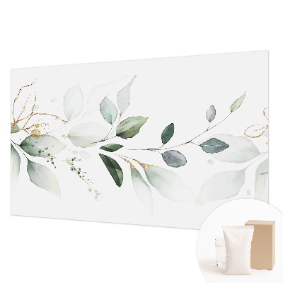 Fototapeta fizelinowa do sypialni Zielone liście