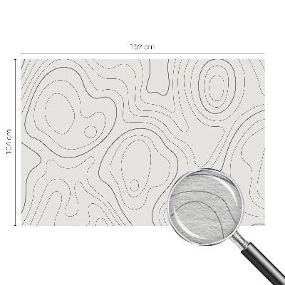 Fototapeta fizelinowa z nadrukiem Fototapeta fizelinowa z nadrukiem Płynne linie