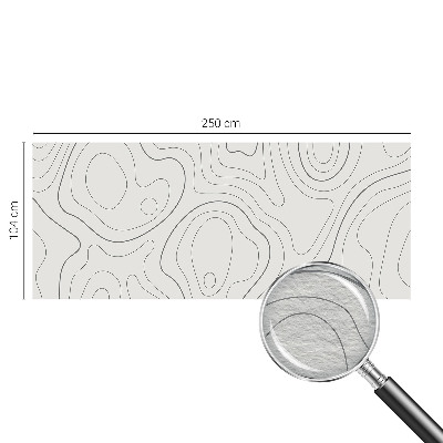 Fototapeta fizelinowa z nadrukiem Fototapeta fizelinowa z nadrukiem Płynne linie