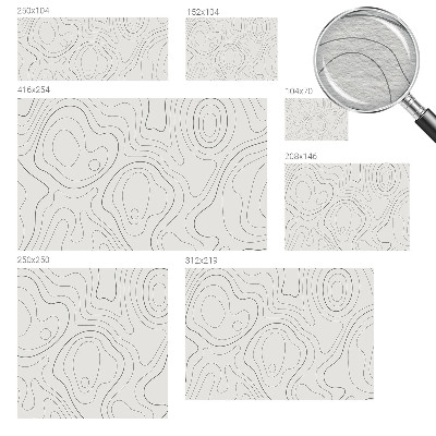 Fototapeta fizelinowa z nadrukiem Fototapeta fizelinowa z nadrukiem Płynne linie